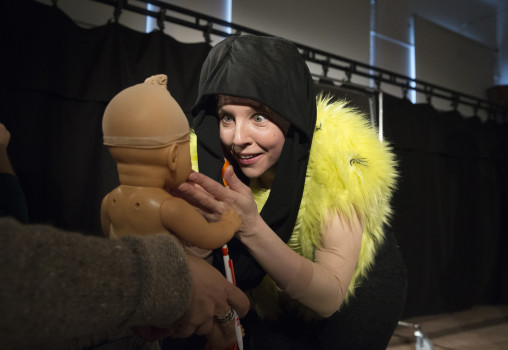 Porträtt på Anna Granquist